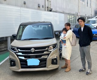 ソリオをご納車しました！
